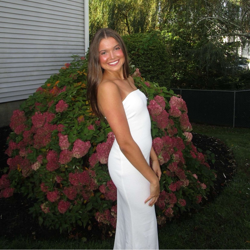 PRINCESS POLLY White Strapless Dress